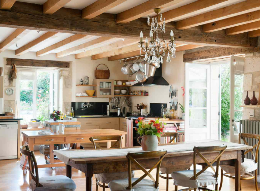 French country interior design style