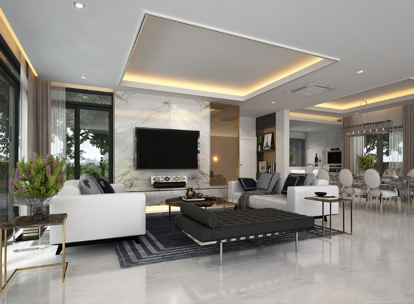 modern living space