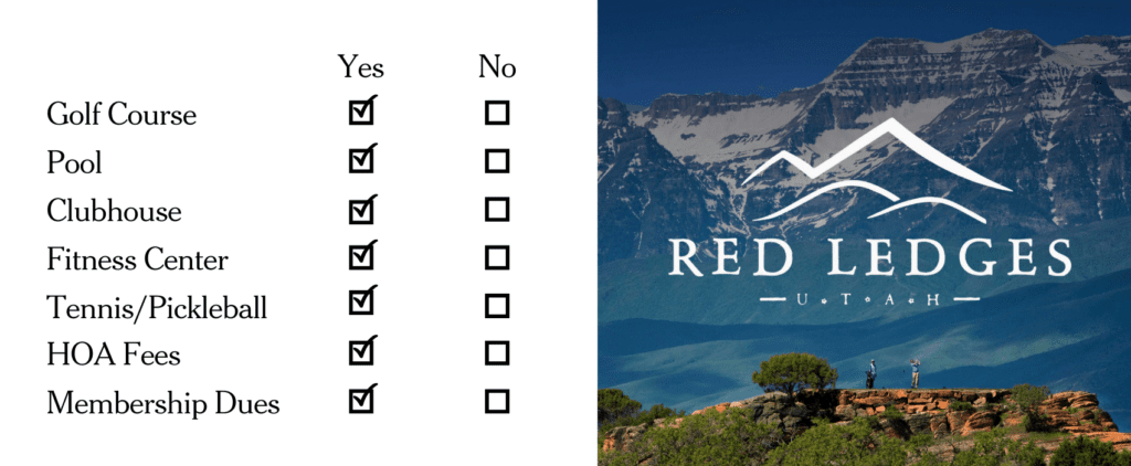 Red Ledges is a master planned community in utah 
